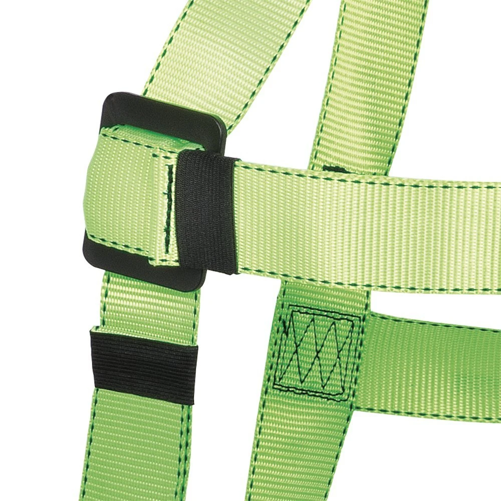 PeakWorks V8255211 Fall Protection Full Body Safety Harness, Green/Black, Small — product image 3