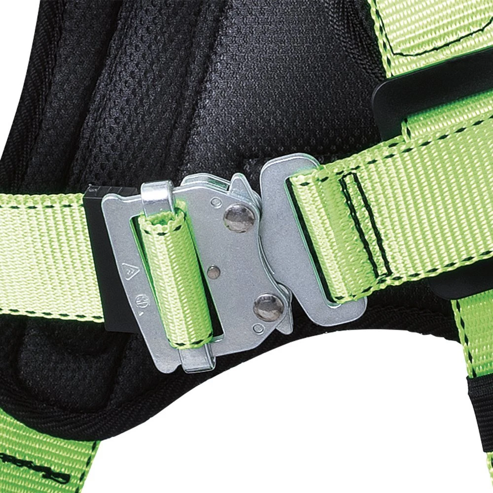 PeakWorks V8255622 Fall Protection Full Body Padded Safety Harness Green/Black M — product image 2