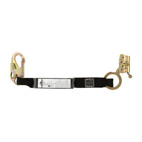 PeakWorks V830113 Fall Protection Durable ADP Rope Grab with Panic Lock, Black