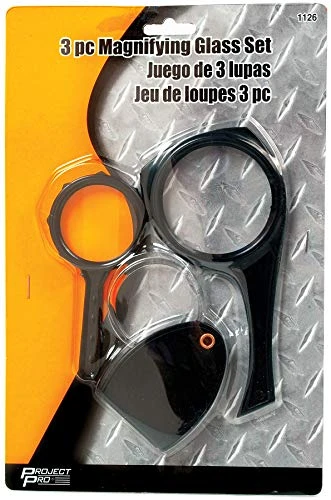 Performance Tool 1126 3 Pc Magnifying Glass Set — product image 3