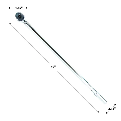 Performance Tool M204 3/4" Drive Torque Wrench with LH/RH Thread Capabilities — product image 3