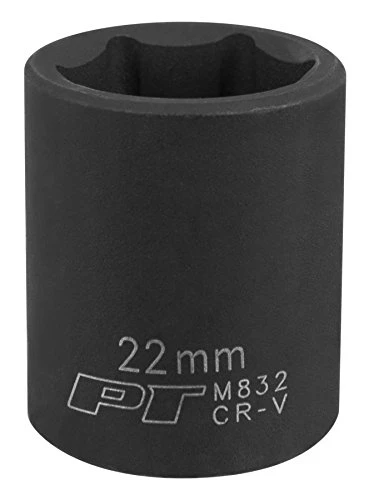 Performance Tool M832 1/2 Dr. 6-Point Impact Socket, 22mm — product image 2