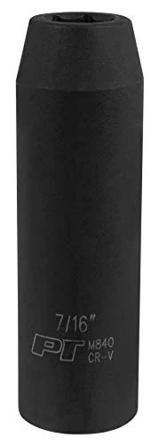 Performance Tool M840 1/2 Dr. Impact Socket, 7/16 — product image 2