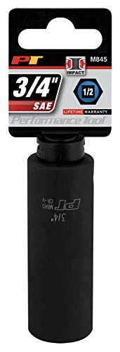 Performance Tool M845 1/2 Dr. Impact Socket, 3/4