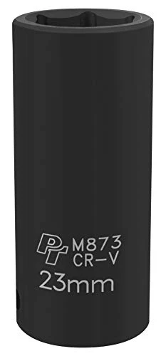 Performance Tool M873 1/2 Drive 6pt Impact Socket, 23mm — product image 2