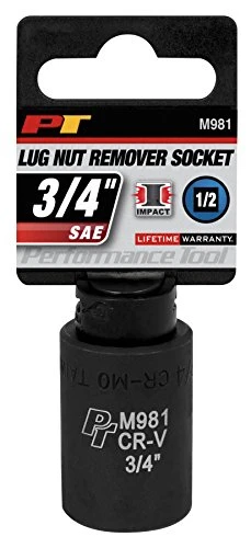 Performance Tool M981 3/4 in. Lug Nut Remover Socket
