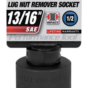 Performance Tool M982 13/16" Emergency Lug Nut Remover Socket
