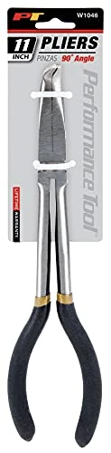 Performance Tool W1046 11-Inch Long Reach 90-Degree Bent Long Nose Pliers — product image 2