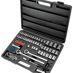 Performance Tool W1183 SAE/Metric 82-Piece Socket (1/4", 3/8" & 1/2" Drive)
