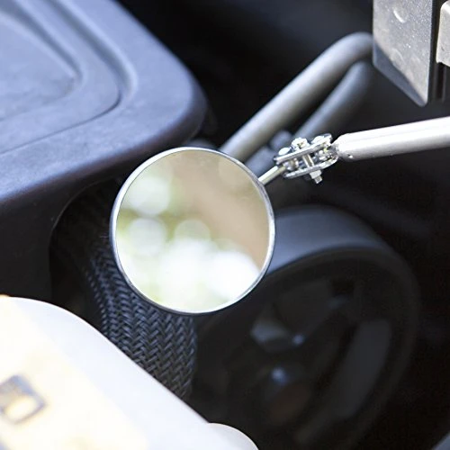 Performance Tool W1262C 2" Telescoping Swivel Inspection Mirror, Extends — product image 2