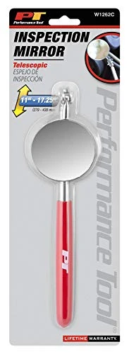 Performance Tool W1262C 2" Telescoping Swivel Inspection Mirror, Extends — product image 3