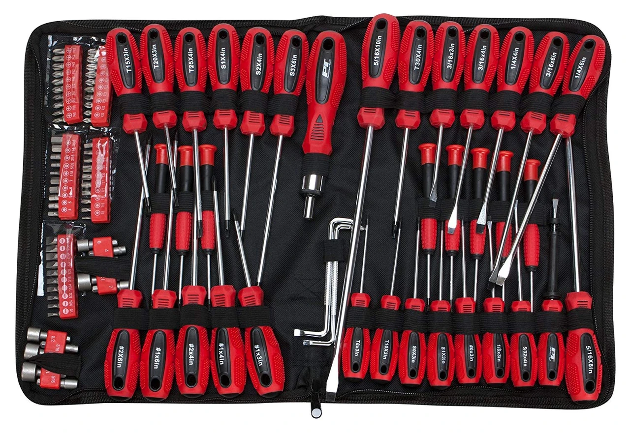 Performance Tool W1721 Screwdriver Set with Pouch, 100-Piece — product image 5