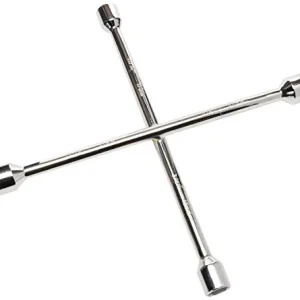 Performance Tool W2 Black 14" Metric 4-Way Cross Lug Wrench