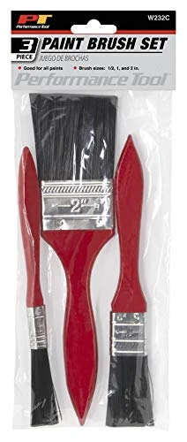 Performance Tool W232C 3-Piece Paint Brush Set