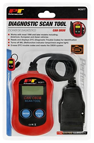 Performance Tool W2977 CAN OBD II Scanner Tool for Check Engine Light — product image 2