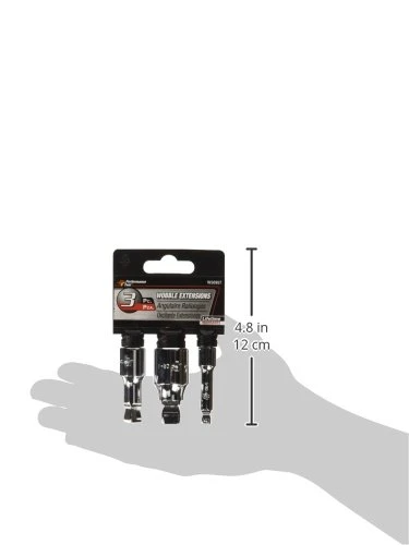 Performance Tool W30957 3-Piece 2" Wobble Extension 1/4-Inch, 3/8-Inch, 1/2-Inch — product image 5