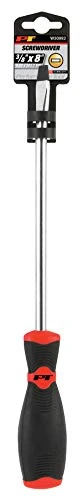 Performance Tool W30992 Black & Red Slotted Screwdriver, 3/8" x 8" — product image 2