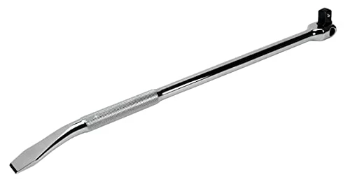 Performance Tool W32127 1/2-in Drive Pry Bar/Flex Handle Home Hand Tool, Silver