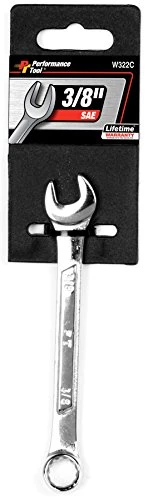 Performance Tool W322C Combination Wrench, 3/8"