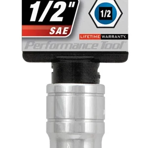 Performance Tool W32881 1/2" Drive Hex Bit Socket, 1/2"