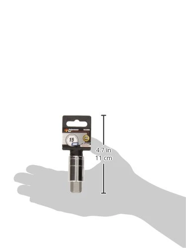 Performance Tool W32985 1/2" Dr. 15mm Hex Bit Socket — product image 3