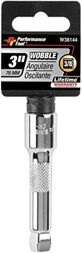 Performance Tool W38144 3/8" Drive Wobble Extension Bar, 3"