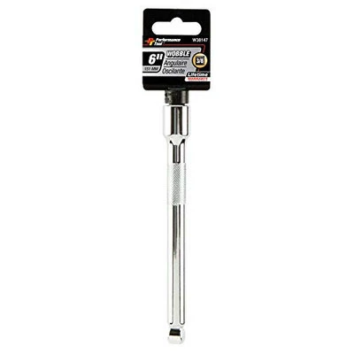 Performance Tool W38147 3/8" Drive Wobble Extension Bar, 6"