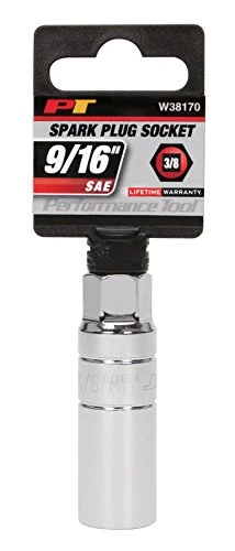 Performance Tool W38164 3/8" Dr 13/16" Spark Plug Socket
