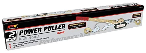 Performance Tool W4000DB Power Puller - 2 Ton Capacity Winch, 12' Aircraft Cable — product image 2