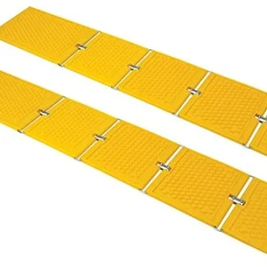 Performance Tool W41003 2 Pack Portable Vehicle Recovery & Traction Mat - Yellow