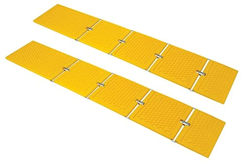 Performance Tool W41003 2 Pack Portable Vehicle Recovery & Traction Mat - Yellow