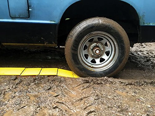 Performance Tool W41003 2 Pack Portable Vehicle Recovery & Traction Mat - Yellow — product image 3