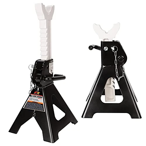 Performance Tool W41004 3 Ton Double Lock Jack Stands (Pair)