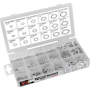 Performance Tool W5218 720pc Washer Assortment