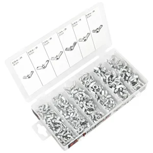 Performance Tool W5219 150pc Wing Nut Assortment With Case