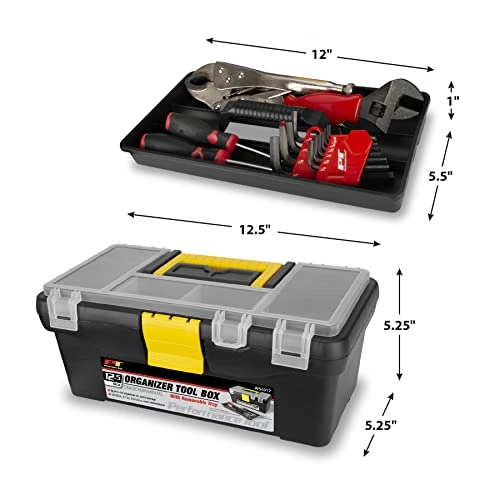 Performance Tool W54012 Heavy Duty Plastic Organizer Tool Box for Workshops — product image 3