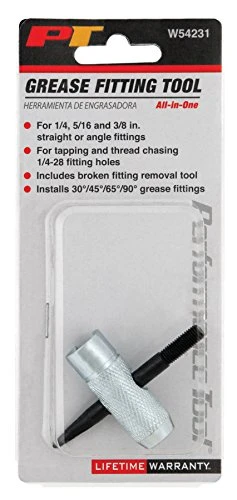 Performance Tool W54231 1/4", 5/16" & 3/8"All-In-One Grease Fitting Tool — product image 2