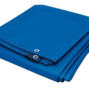 Performance Tool W6002 (6 x 8 ft) Tarp Cover Blue Waterproof Great