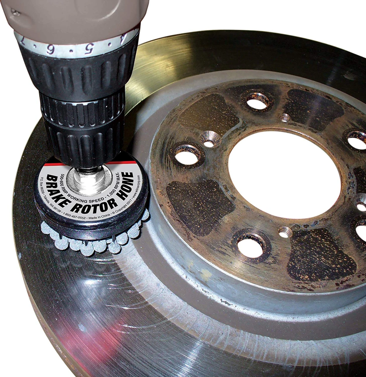 Performance Tool W80629 2-1/2" Brake Rotor Hone 120 Grit Flexible Ball Stones — product image 2