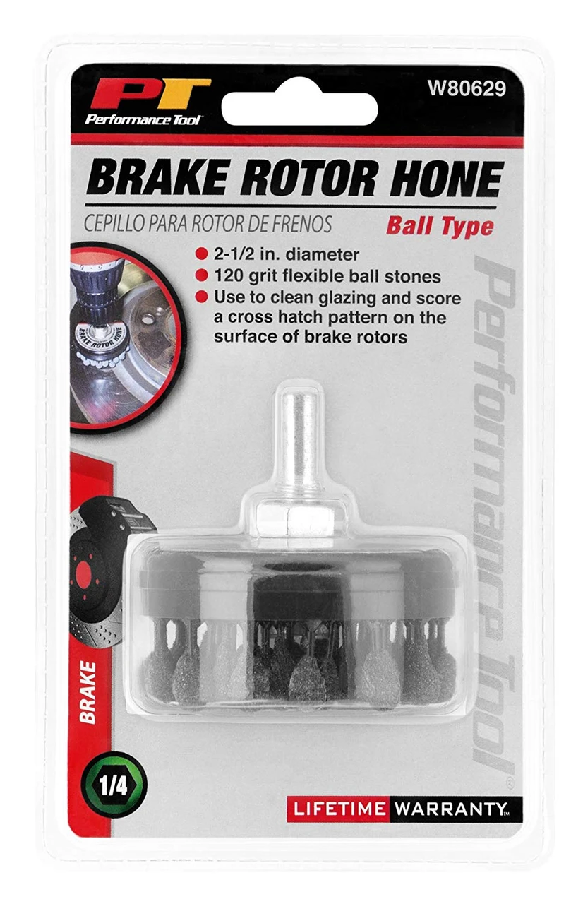 Performance Tool W80629 2-1/2" Brake Rotor Hone 120 Grit Flexible Ball Stones — product image 3