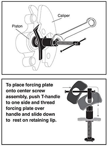 Performance Tool W89201 Disc Brake Caliper Spreader — product image 2