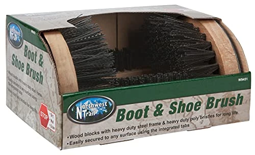 Performance Tool W9451 Boot Brush Cleaner Floor Mount With Hardware In/Outdoor — product image 2