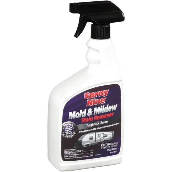 Permatex Spray Nine Mold and Mildew Spray Cleaner 32 oz Bottle (15045)