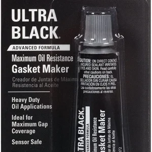 Permatex Ultra Black Maximum Oil Resistance RTV Silicone Gasket Maker 0.5 oz (22072)