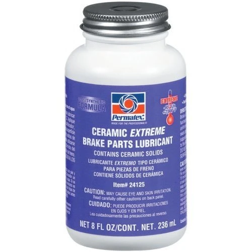Permatex Ceramic Extreme Brake Parts Lubricant High-Temperature Resistant 8 oz (24125)
