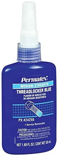 Permatex American Granby Threadlocker Medium Strength Blue 50 mL Bottle (24250)