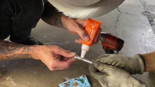 Permatex High Strength Removable Orange Gel Threadlocker Hybrid Formula (25005) — product image 3