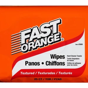 Permatex Fast Orange Hand Cleaner Wipes 25 Count (25050)