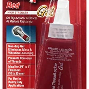 Permatex High Strength Threadlocker Red Gel 1.23 fl oz (27835)