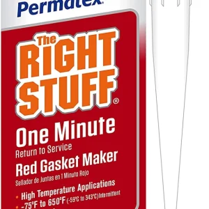Permatex Right Stuff Red High Temperature Gasket Maker 5 oz Fast Service (34425)